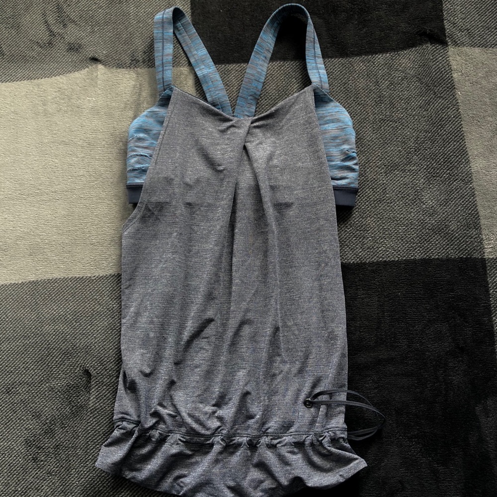Lululemon athletic bra tank top